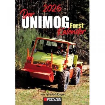 Der Unimog Forst Monatskalender 2026