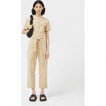 Compañía Fantástica Mono de Mujer Denim Largo