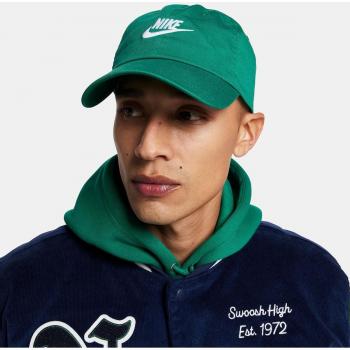 Nike Club Gorra Futura Wash sin estructura - Verde (M/L)