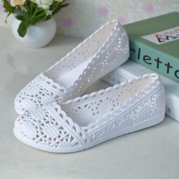 Cutout Comfort Plus Size Sandals