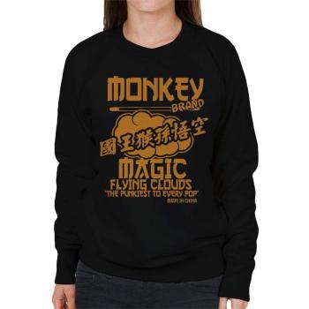 Flying Monkey Magic Cloud Pop Tee for Women – Black