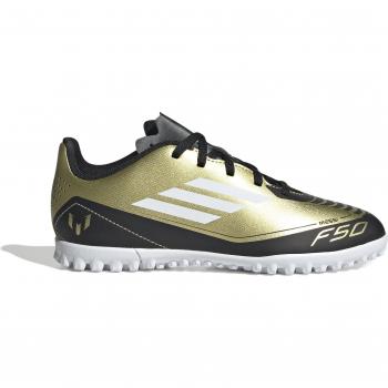 Adidas Turfeira Infantil Botinha Dorada