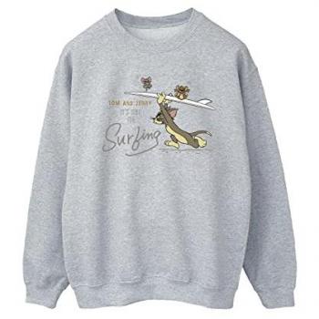 Felpa Uomo Tom & Jerry “Time to Surf”