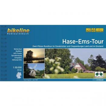 Esterbauer Verlag Hase-Ems-Tour: Zwei-Flüsse-Rundtour Im Osnabrücker Und Cloppenburger Land Und Im Emsland. 331 Km, 1:50.000, Wetterfest/reißfest, Gps-Tracks Download, Liveupdate (Bikeline Radtourenbücher)