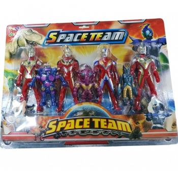 Rangers Cósmicos: Set de 7 Personajes