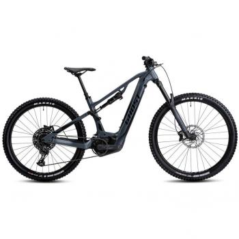 Ghost E-ASX 160 Universal E-Bike mit Doppelfederung und Bosch LED 750Wh, Größe S (155-170cm)