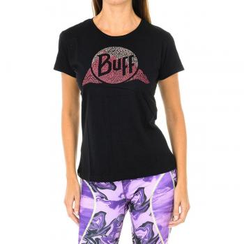Buff Women's Short Sleeve Athletic T-Shirt - Black - Size Medium