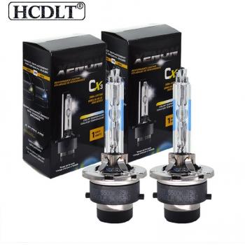 Faro LED D2S/D4S 5500K con Garras Metálicas Brillantes 2 Unidades