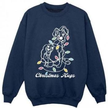 Disney Jongens Lady en de Trump Kerst Sweatshirt 12-13 noir