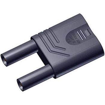 Jumper de court-circuitage SKS-HIRSCHMANN KST S WS SW Cavalier de sécurité Noir Ø de la broche : 4 mm, 1 pièce