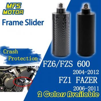 Patins de glissement pour Yamaha FAZER FZ6 FZS600 FZ6N FZ-6S FZ1 2004-2007