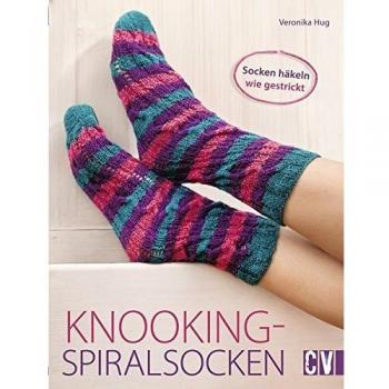 Knooking-Spiralsocken