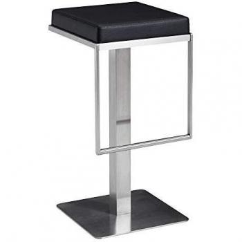 Chaise de bureau design exclusif avec repose-pieds stable