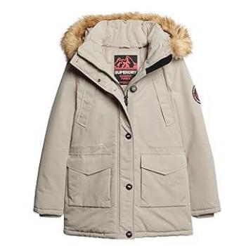 Parka con capucha de pelo sintético Superdry Everest para mujer