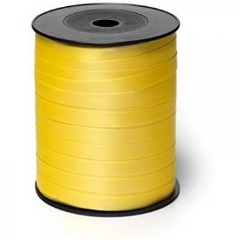 NASTRO ROCCHETTA GIALLO LISCIO - 9MMX250MT (Cod. 001305-02)