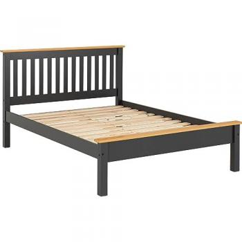Monaco 4' Small Double Bed - Low Foot End