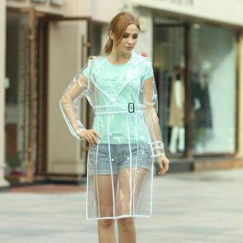 Veste Imperméable EVA Transparent Dames