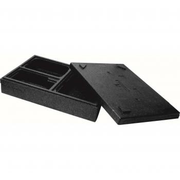 Termotest Duni 45.5 × 32 × 10.5 cm, 3 Rum EPP, 5 pezzi per scatola