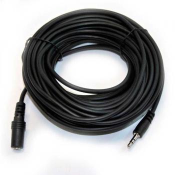 Cable de Audio Jack 3.5 mm Macho a Hembra - 15 Metros