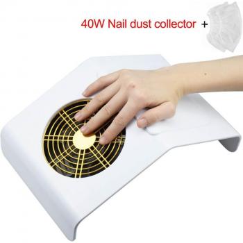 80W Nail Dust Cleaner and 35000RPM Nail Drill Machine