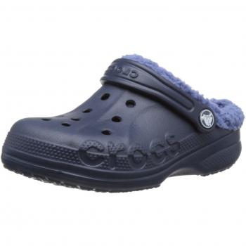 Crocs Baya Lineato Sabot Bambini Blu 27-28