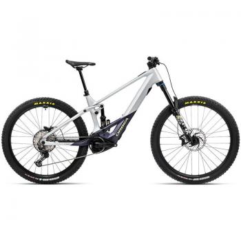 Orbea Wild M10 2023 Electric Mountain Bike - Halo Silver/Tanzanite Carbon - Size S - Male