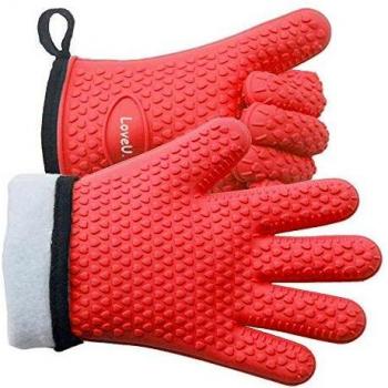Loveuing Non-Slip BBQ and Baking Gloves