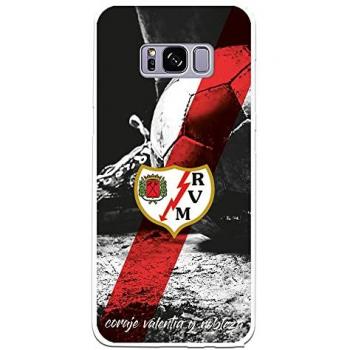Funda Original Rayo Vallecano Coraje y Nobleza para Galaxy S8