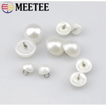 Botones Meetee Perla Blanca 11 mm