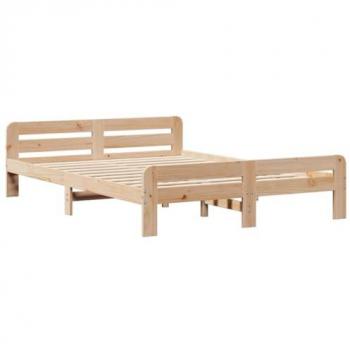 VIDAXL Letto Senza Materasso 160x200 Cm In Legno Massello Di Pino