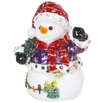 Arora Snowman with Winter Wrap