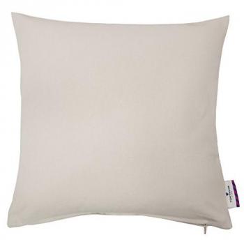 TOM TAILOR HOME Dekokissen Dove, unifarben, Kissenhüllen ohne Füllung, 2er Pack