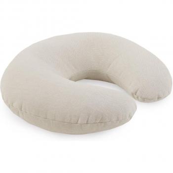 Cuscino Allattamento Piccolo Cambrass in Lino Beige 53x45x10