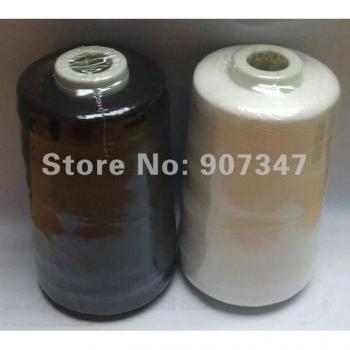 5000m Bobbin Fill Thread Set (4 Cones, Black & White)