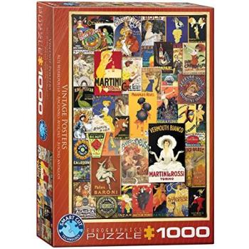 Puzzle Eurographics con poster vintage 6000-0769