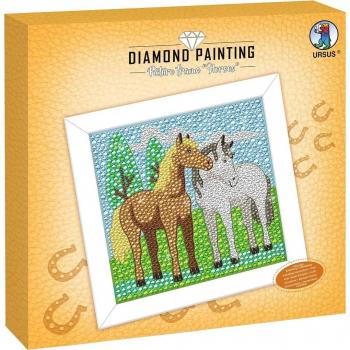 Ludwig Bähr URSUS Kids Craft Set Diamond Painting Horse Frame