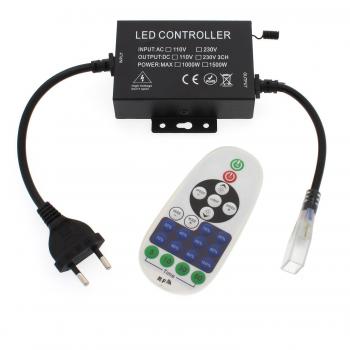 Dimmer RF para tira LED 220V monocolor 1500W IP65