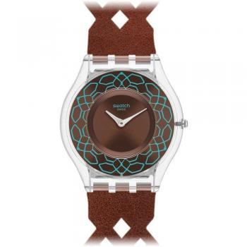 Swatch SFK375 Ladies’ Animal Print Timepiece