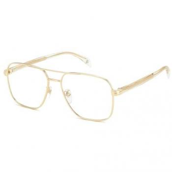David Beckham DB 7103 LOJ Metal Gold Squared Men's Glasses