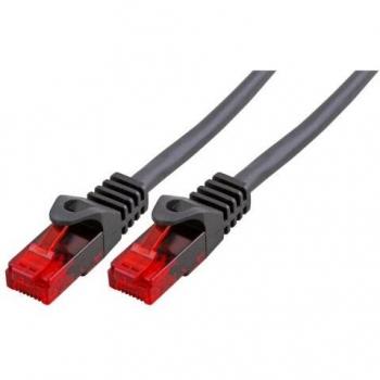 Netzwerk Kabel Patchkabel CAT5e für DSL LAN 10/100/1000/10000 Mbits 15m schwarz