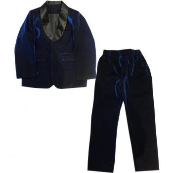Blazer y pantalones para niños, traje de 2 uds