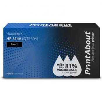 Huismerk Compatibele HP 314A Toner Zwart