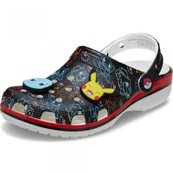Crocs Pokémon Classic Clog 211343 – Schwarze Pantoletten für Männer