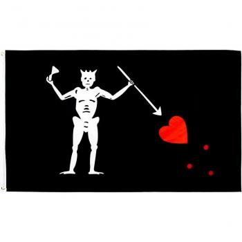 Jack Rackham Pirate Skull Flag 90x150cm