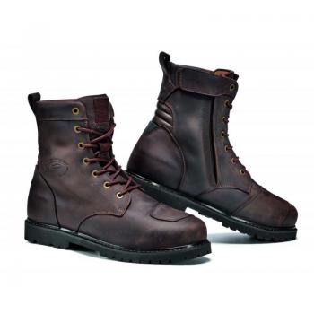 Stivaletto Moto Casual in Pelle Sidi DENVER Marrone taglia 47