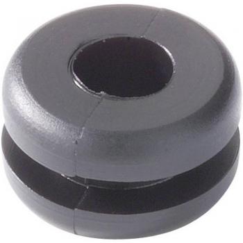 OP1503-PE-NA-N1 Cable Grommet Terminal, Max Ø 5.4 mm, 1 mm Board, Polyethylene Ecru – Single Unit