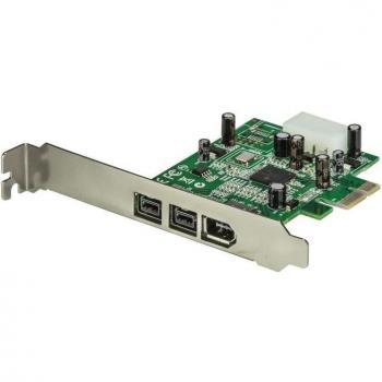 StarTech TARJETA ADAPTADOR PCI EXPRESS 3 PUERTOS FIREWIRE 1X 400 2X 800