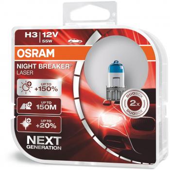 Halogénová žiarovka Osram H3 12V 55W PK22S