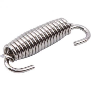 Escape Giratorio Universal para Moto con Enganches de Acero Inoxidable