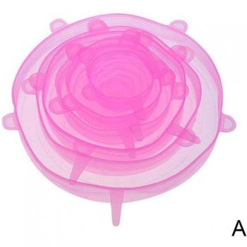 Silicone Stretch Lids Set of 6